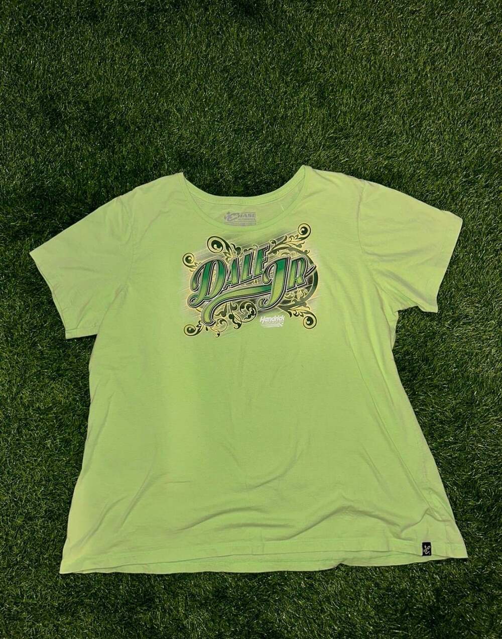Chase Authentics Dale Earnhardt Jr #88 NASCAR Hendrick Motorsports Green T-Shirt